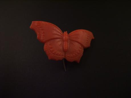 Vlinder insect oranje